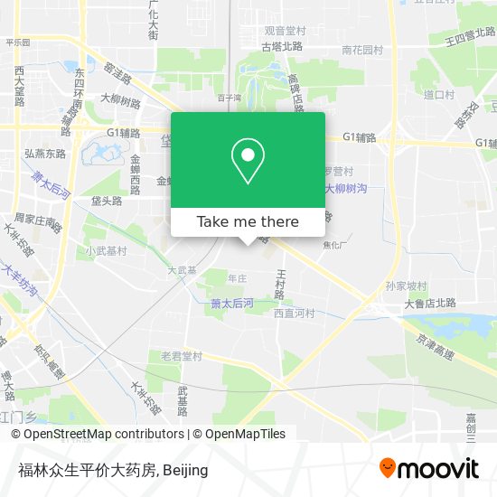 福林众生平价大药房 map