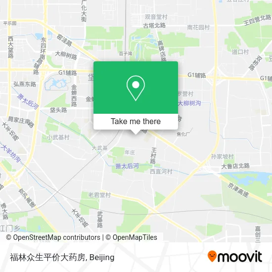 福林众生平价大药房 map