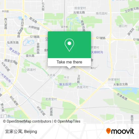 宜家公寓 map