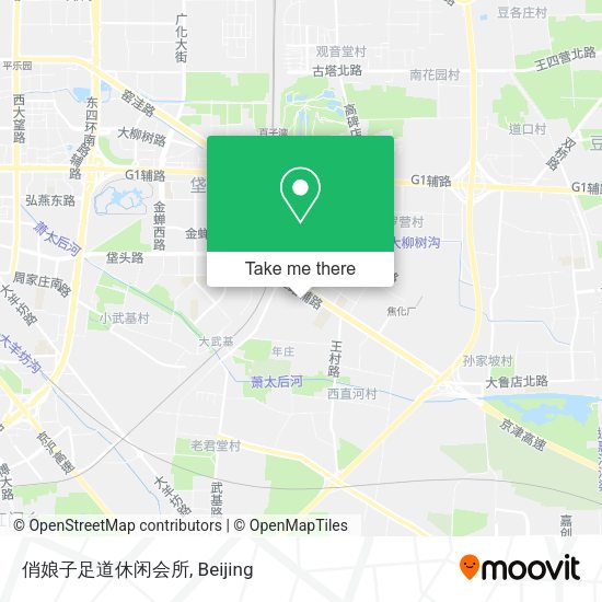 俏娘子足道休闲会所 map