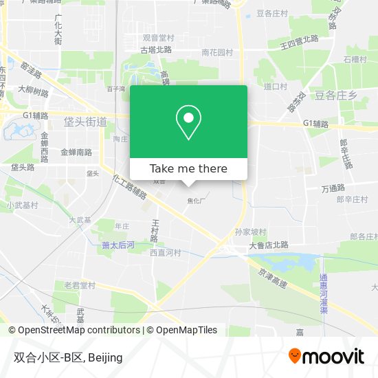 双合小区-B区 map