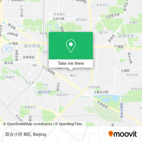 双合小区-B区 map