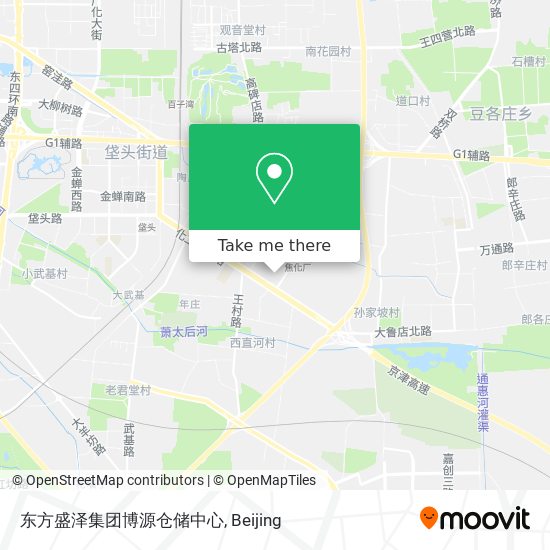 东方盛泽集团博源仓储中心 map