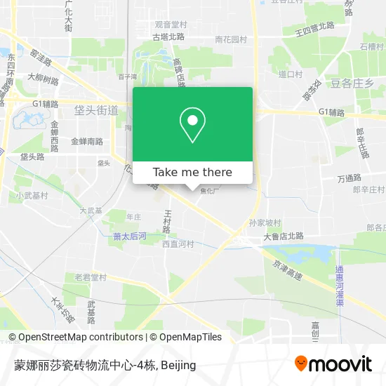 蒙娜丽莎瓷砖物流中心-4栋 map
