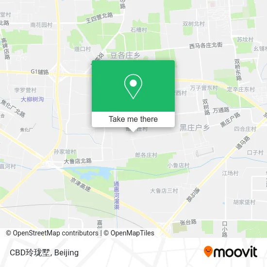 CBD玲珑墅 map