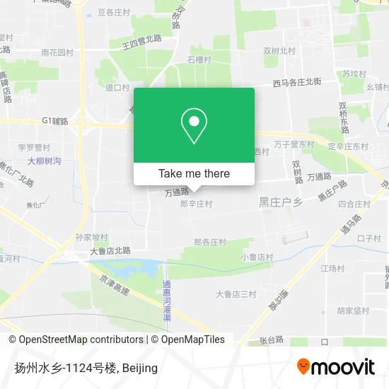 扬州水乡-1124号楼 map