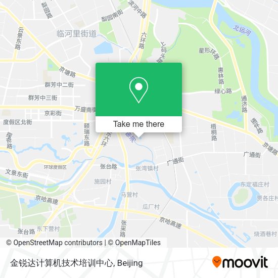 金锐达计算机技术培训中心 map