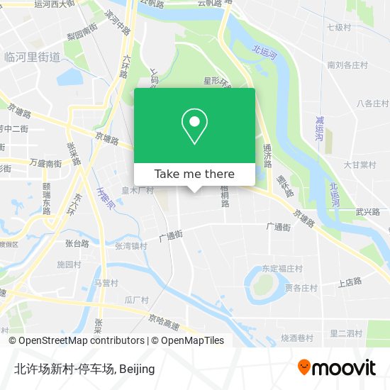 北许场新村-停车场 map