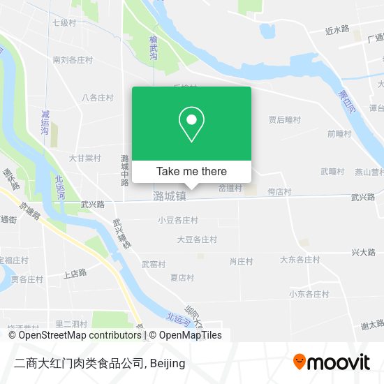 二商大红门肉类食品公司 map