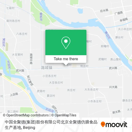 中国全聚德(集团)股份有限公司北京全聚德仿膳食品生产基地 map