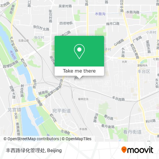 丰西路绿化管理处 map