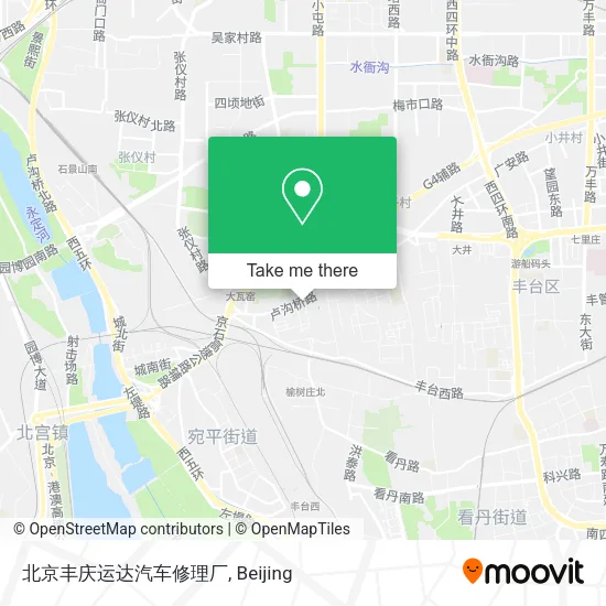 北京丰庆运达汽车修理厂 map