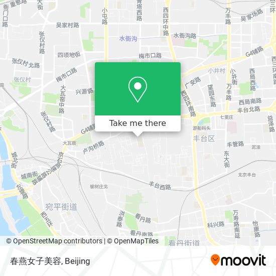春燕女子美容 map