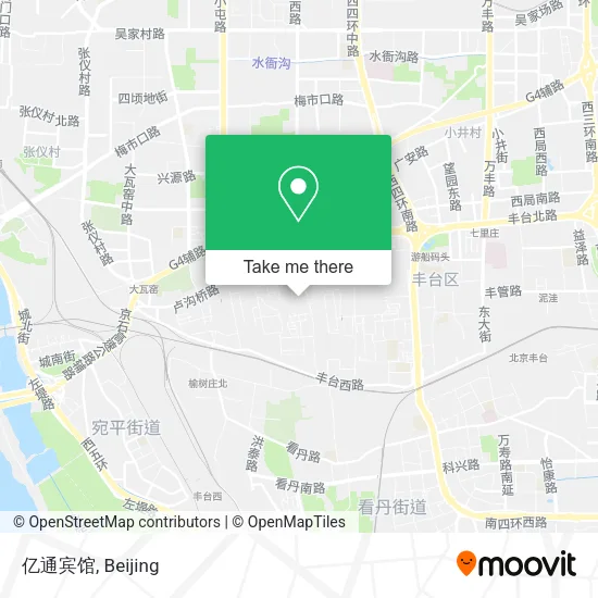 亿通宾馆 map