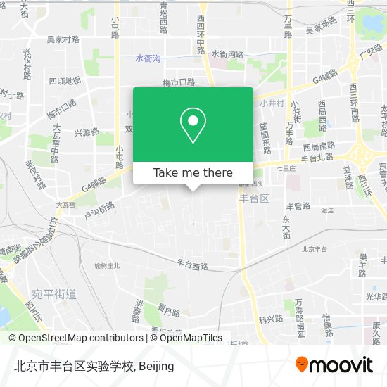 北京市丰台区实验学校 map