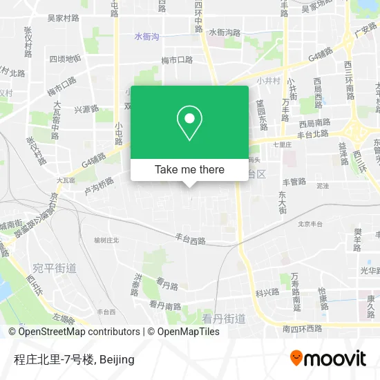 程庄北里-7号楼 map