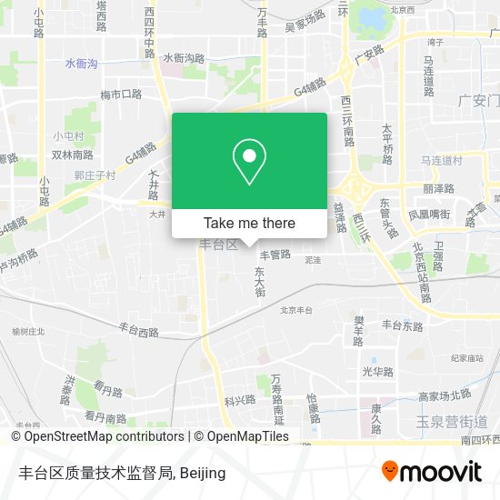 丰台区质量技术监督局 map