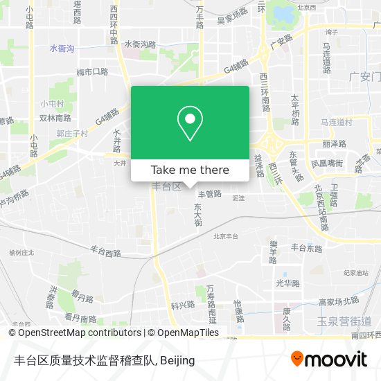丰台区质量技术监督稽查队 map