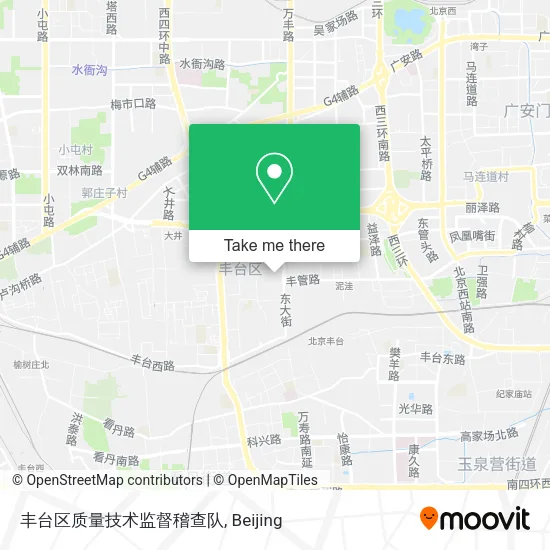 丰台区质量技术监督稽查队 map