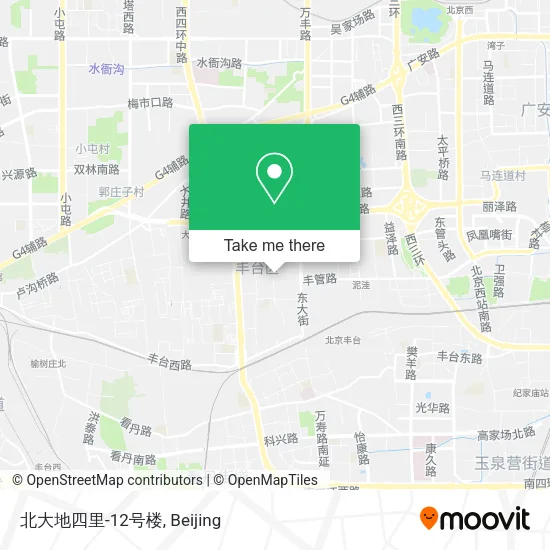 北大地四里-12号楼 map
