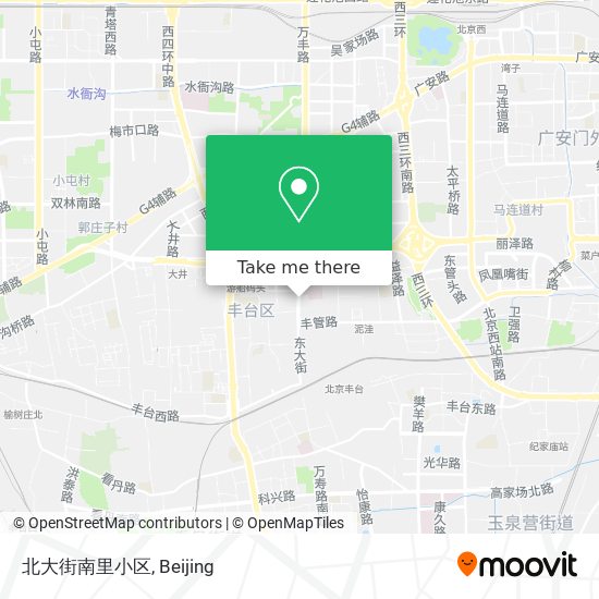 北大街南里小区 map