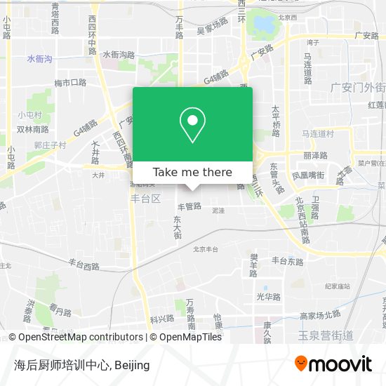 海后厨师培训中心 map
