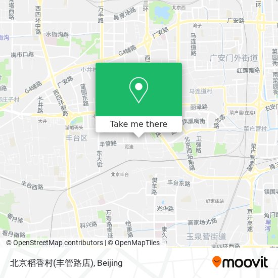 北京稻香村(丰管路店) map