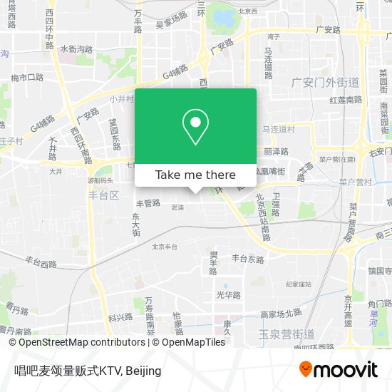 唱吧麦颂量贩式KTV map