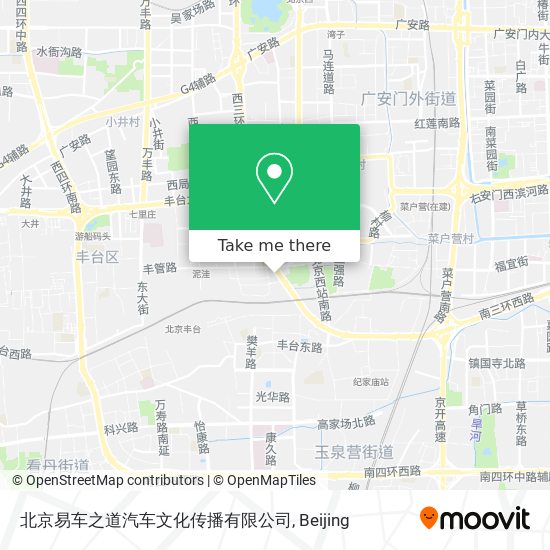 北京易车之道汽车文化传播有限公司 map