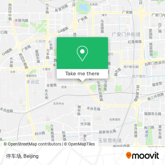 停车场 map