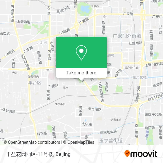 丰益花园西区-11号楼 map