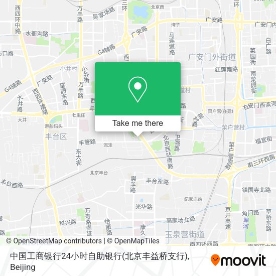中国工商银行24小时自助银行(北京丰益桥支行) map