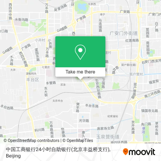 中国工商银行24小时自助银行(北京丰益桥支行) map