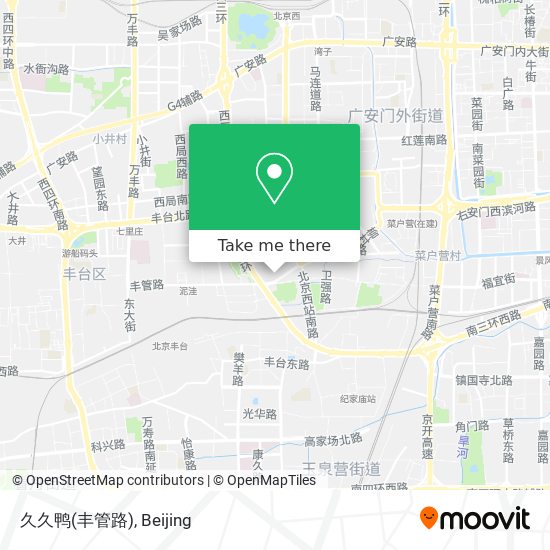 久久鸭(丰管路) map