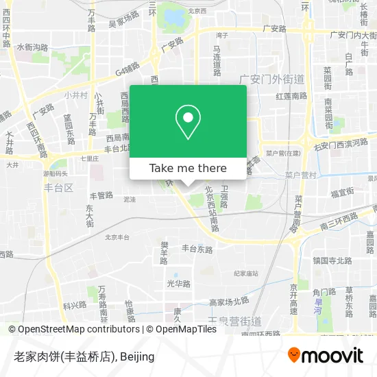 老家肉饼(丰益桥店) map