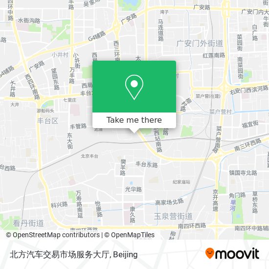 北方汽车交易市场服务大厅 map