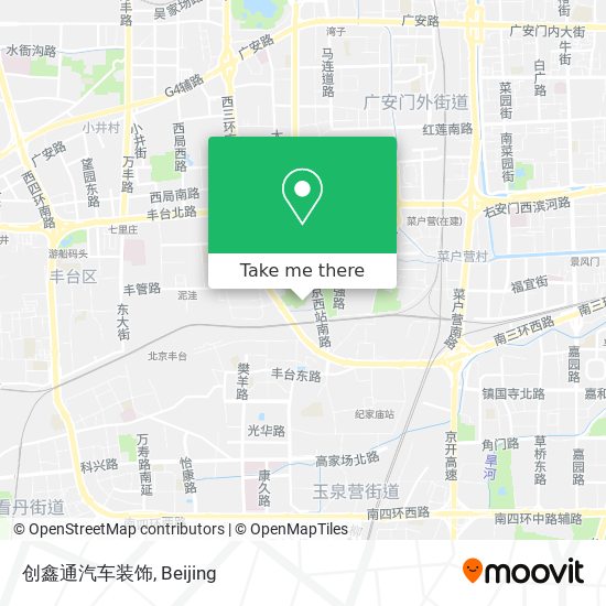 创鑫通汽车装饰 map