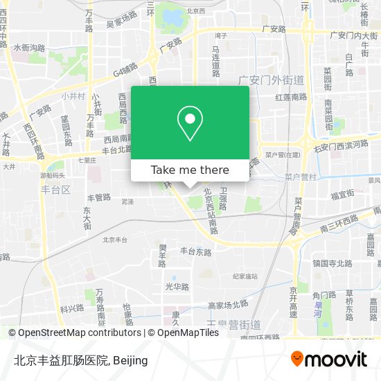 北京丰益肛肠医院 map