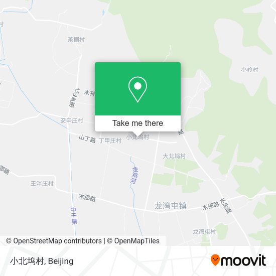 小北坞村 map