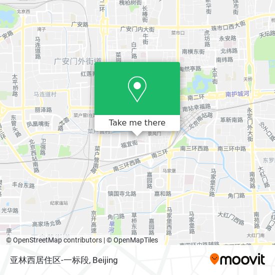 亚林西居住区-一标段 map
