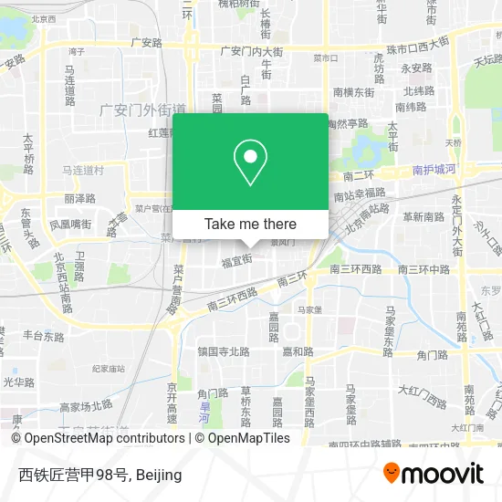 西铁匠营甲98号 map