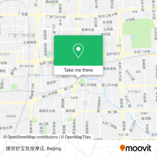腰背舒宝良按摩店 map