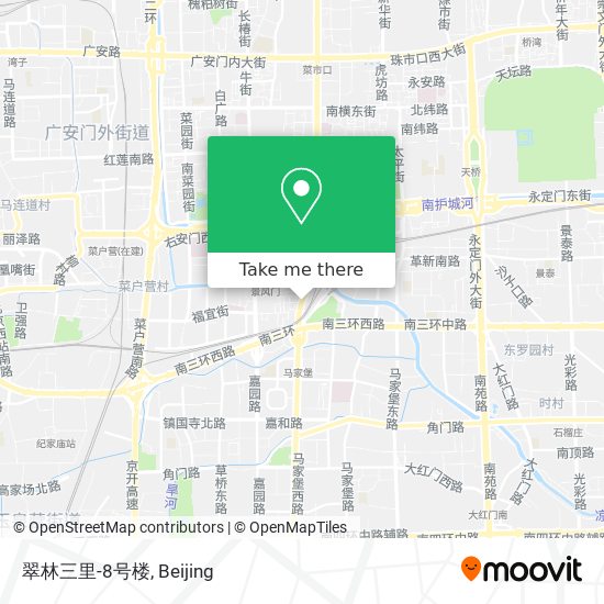 翠林三里-8号楼 map