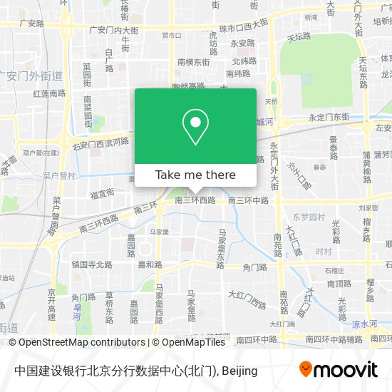 中国建设银行北京分行数据中心(北门) map