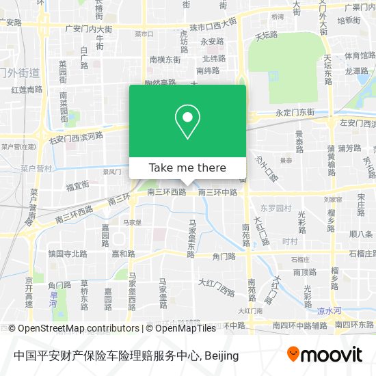 中国平安财产保险车险理赔服务中心 map