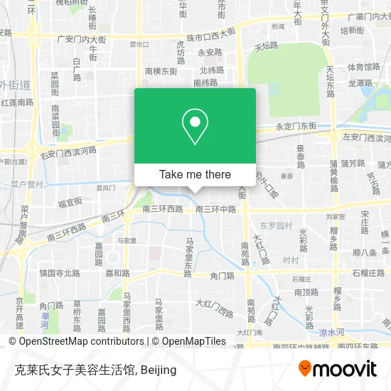 克莱氏女子美容生活馆 map