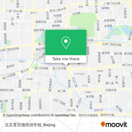 北京育百德培训学校 map
