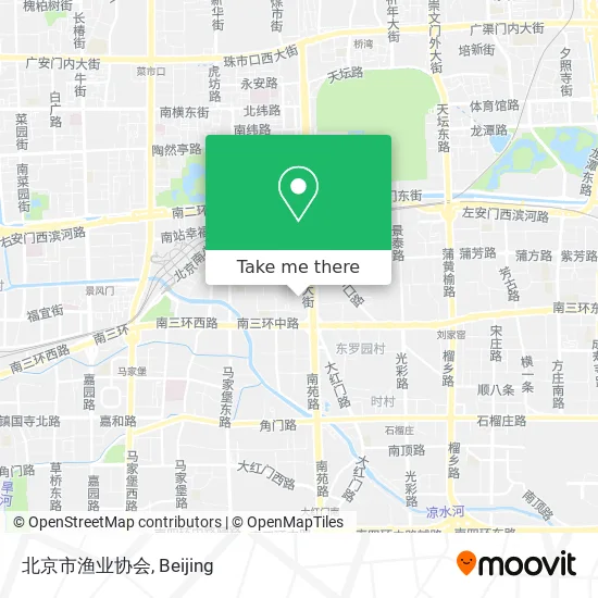 北京市渔业协会 map