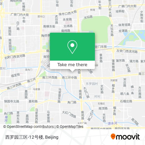西罗园三区-12号楼 map