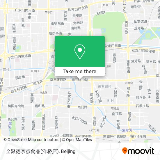 全聚德京点食品(洋桥店) map